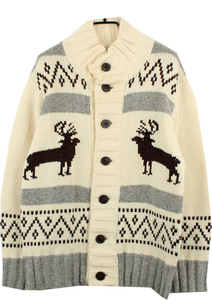 (70%세일)Canadian Sweater 캐나디언 스웨터 울 가디건 / MAN M~L size 빈트로-15686